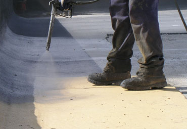 Coating systems over Brandon spray foam roof systems